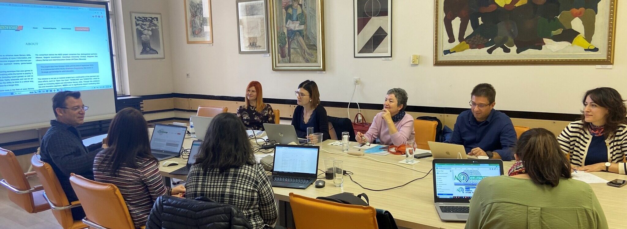 The second face-to-face meeting of the NEED project team