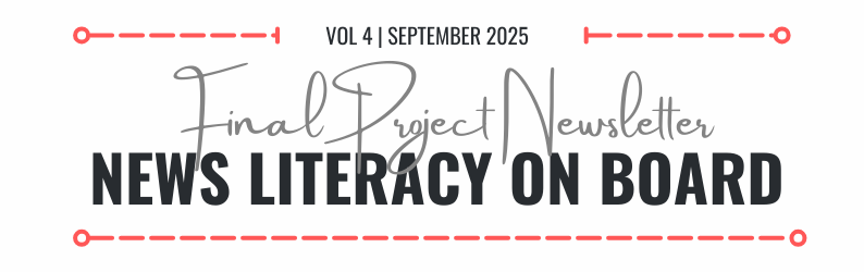 Final Project Newsletter Now Available